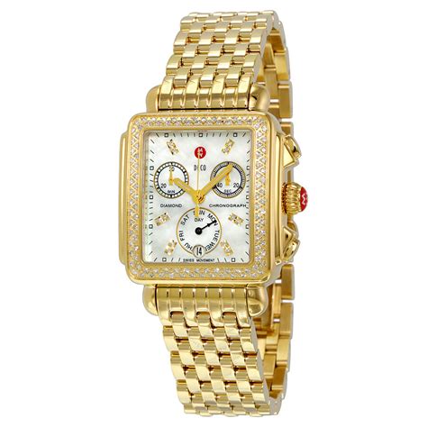 michele deco watch fake|michele deco watch with diamonds.